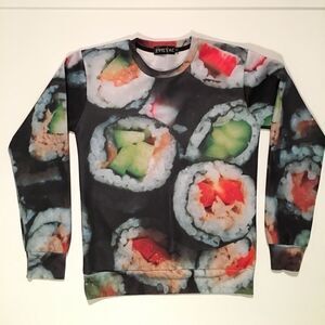 1991 Inc Clothing S Sushi graphic print Sweatshirt